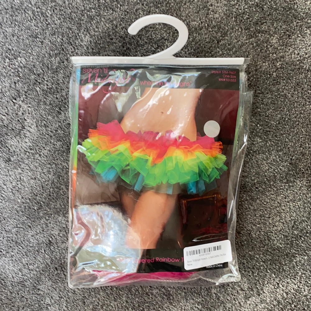 Rainbow Multi-Layer Tutu